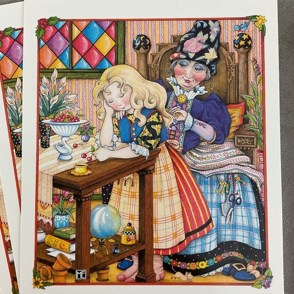 Mary Engelbreit 24 blank notecards & envelopes + 4x6 lined journal - Picture 2 of 10